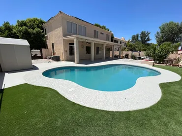 Pool water testing and chemical balancing service